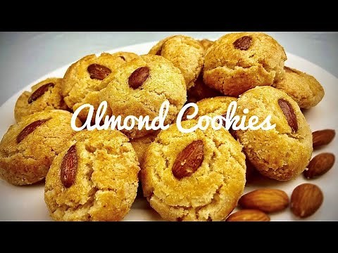 How to make crunchy and crumbly ALMOND COOKIES from scratch