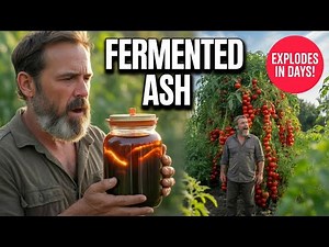 This Fermented Wood Ash Fertilizer Trick Makes Plants Explode In Days!