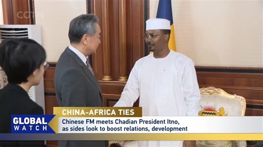 China is ready to work with #Chad to promote the all-round development of their bilateral strategic partnership. #Chinese Foreign Minister Wang Yi made this remark during his visit to the Republic of Chad. This is the third stop on his tour of Africa, after visiting Namibia and the Republic of the Congo. | CGTN Global Watch