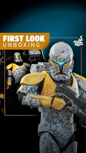 Sideshow on Instagram: "Time to report for a STAR WARS™ First Look! Today, we're unboxing the Clone Commando Gregor™ Sixth Scale Figure by Hot Toys! @hottoyscollectibles #StarWars #TheCloneWars"