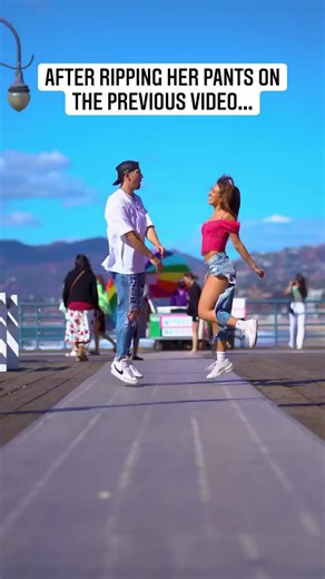 11K views · 80 reactions | Her Pants Ripped Again During This Dance Challenge  #dancebattle #streetdance #dance | Just Dance | Facebook