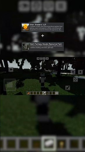 🔥 Minecraft Ultra Realistic Graphics Showcase!✨ Shader: Dark fantasy visuals+ Solar Shader 🌳 Addons: