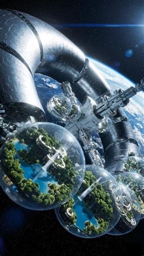 Life in Space - Space Station Concept