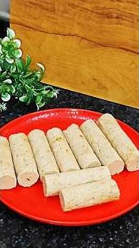 How to make Chicken Sausage at home?ChickenSausage Recipe #viral #ytshorts #recipe #sausage #chicken