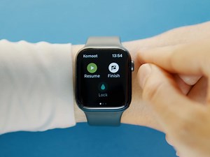 Komoot app for Apple Watch