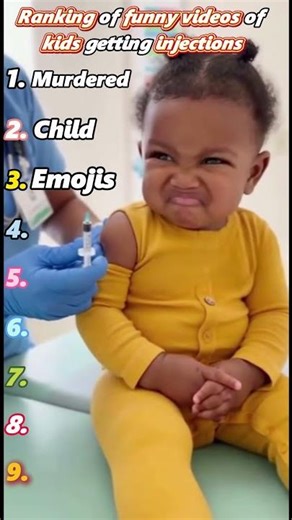 Kids Getting Injections: Funniest Videos Ranked.#viralvideo#shorts #hilarious#funny