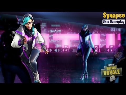 Fortnite Synapse Skin Gameplay