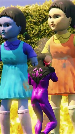 SPIDER MAN VS HULK #gta5 #superherorun #babyspiderman #ironhulk ep, 161