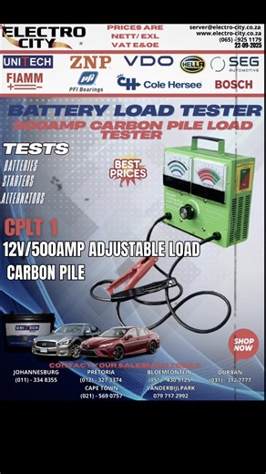 ⚡️Test your battery the smart way! Our Battery Load Tester shows real performance, not just voltage. 🔋🔧 Perfect for quick checks on starters & alternators. 🚗 #BatteryTester #AutoCare #unitechbattries #StayDriven @Farfalla @corlisteyn