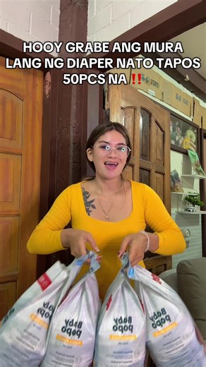 Affordable 50-Pack Baby Popo Diapers on TikTok Shop