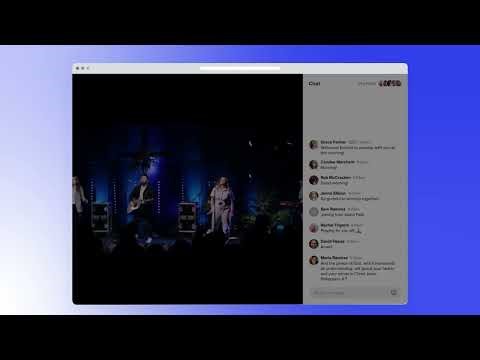 Live Stream Chat Overview Demo
