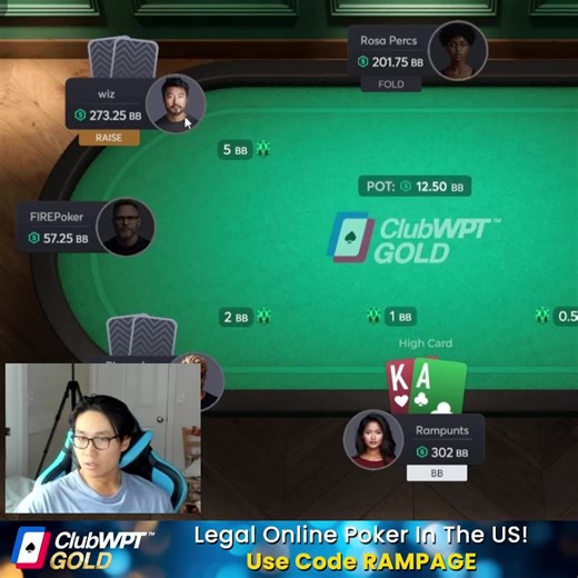 Online poker in the U.S. is... complicated. You’re either jumping through VPN hoops or playing with sketchy sites that might ghost your bankroll. That’s why I started playing on ClubWPT Gold — it’s legal legal where I live and moves fast. Plus the site has been crazy generous since launch. They dropped a $5 million guaranteed tournament right off the bat. They give away a grand every day in freerolls. And the action? Solid. I’ve been seeing some... let's just say “interesting” lines out there 😅
