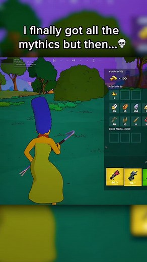 Marge VS HOMER Simpsons is peak ngl #fortnite #simpsons | Finzy