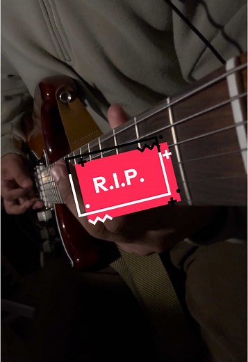 Playboi Carti R.I.P. Guitar Cover - Extended Intro