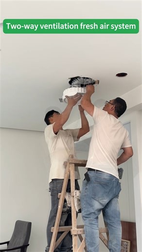 VOV_fresh air ventilator on Instagram: "Drilling Installation Debugging ✔️ Completed Installing a fresh air ventilation system is that simple! Tell me your needs: Contact me directly in the comments section WhatsApp: +86 190 4274 5084 Mobile phone: +86 190 4274 5084 Email: kiling_2025@Outlook.com 🚚 Worldwide Shipping 🌏 Our Address: 📍Room 1211, Investment Building, Pingshan District, Shenzhen, Guangdong Province, China #freshairventilator #freshairexchanger #freshairsystem #wholehouseventilati