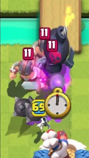 Larry goat 🤯 #clashroyale