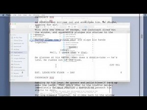 Gorilla 6: Lesson 1-Preparing a Screenplay