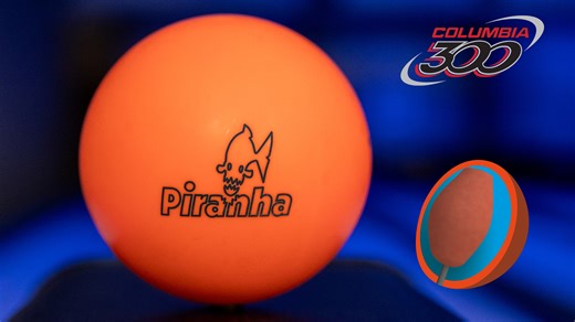 Columbia 300 returns to the roots of the legendary Piranha line with a modern version of the vibrant orange Piranha! It’s a throwback to the era when the Piranha dominated the lanes. We’ve taken the core design that delivered predictable early-roll and unmistakable control in the Piranha PowerCOR balls and modified it. By changing the density of the Piranha core and removing the PowerCOR nugget, we raised the RG and lowered the differential. These updates to the core help deliver consistency and