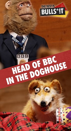148K views · 1.7K reactions | The Head of the BBC is in the doghouse…Brand new ep of Spitting Image: The Rest Is Bulls*!t out now on YouTube! | Spitting Image | Facebook