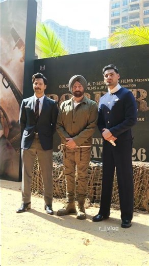 BORDER 2 TEASER LAUNCH EVENT 🔥 #varundhawan#sunnydeoldailog ##shortsviral #shortvideo #shorts