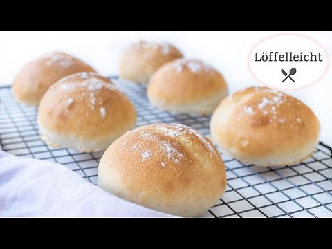 Schnelle Brötchen wie vom Bäcker - Last Minute Brötchen Rezept
