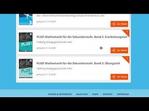 Einloggen in digi4school