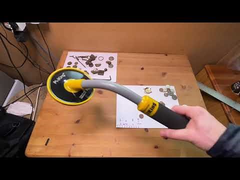 PI-IKING 750 Pulse Induction Pinpointer Test metal Detecting
