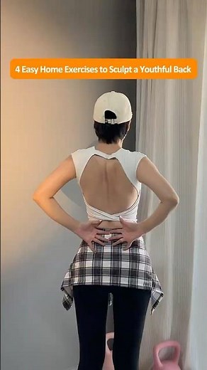 4 Powerful Moves to Strengthen Your Back and Make Your Shoulder Line Look Amazing