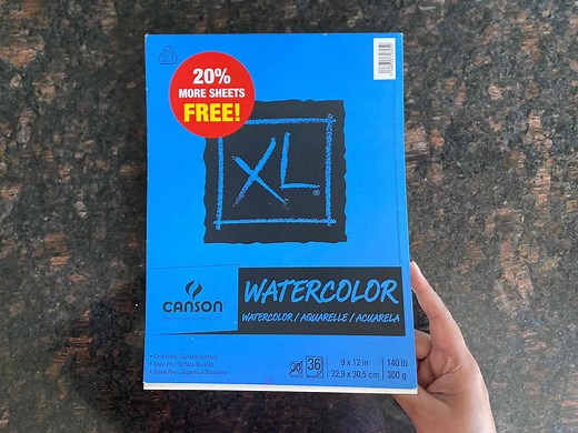 Printing on Watercolor Paper at home in 5 easy steps