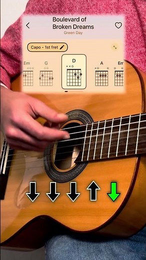 How to play Boulevard of Broken Dreams from Green Day