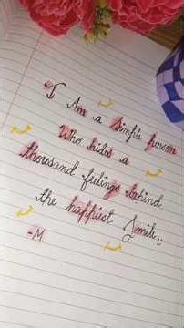 Simple person 🙂#shorts #handwritten #handwrittenquotes #handwriting