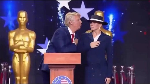 Watch Israeli TV's DWTS parody Donald Trump and Melania's rally moves - NewsBreak