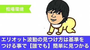 エリオット波動の見つけ方は【基準】をつけて見れば誰でも簡単に第3波が理解できる