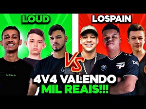LOUD VS LOS PAIN!! VALENDO 1000 REAIS!! BAK, THURZIN, LZINN E JORDAN VS. DANTES, TWO9, GHOST9 MORENO
