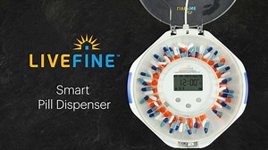 Watch LiveFine Smart WiFi Automatic Pill Dispenser on Amazon Live