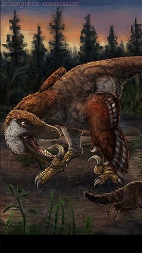 Deinonychus and Gobiconodon #Paleoart Speedpaint