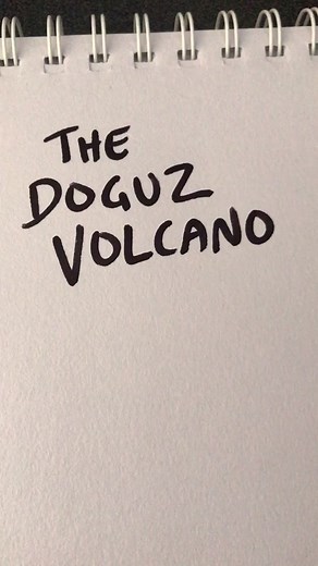 How to Draw a Volcano | Doguz Drawing Tutorial