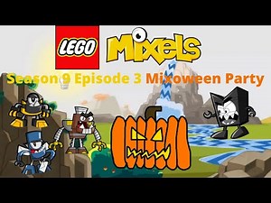 Lego Mixels S9 Ep3 Mixoween Party (Stop Moiton)