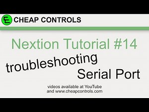 #81 Nextion Display - Connection Troubleshooting Basics - no nextion.h library tutorial