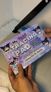 Kuromi Inspired Tracing Pad #kuromi #kuromitracingpad #tracingpad | CreateTer