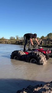 Atv 44” boggers = boat. 🚤 | Lee Houston