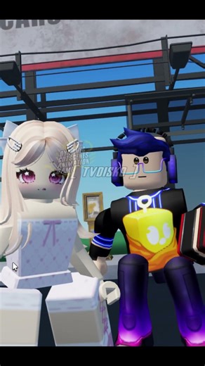 i saved her from kasmir and his gang @VanilBean #robloxshorts #robloxedit #robloxanimation