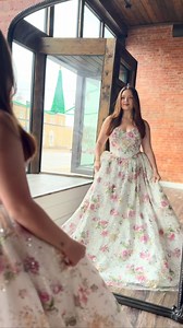 It’s our favorite time of year ✨ new prom arrivals like this @portiaandscarlett floral gown are arriving to stores! 🌸 #wildrosebridal #prom #promdress #formal #dressinspo | Wild Rose Bridal Vincennes