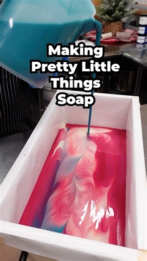 Making Pretty Little Things Soap