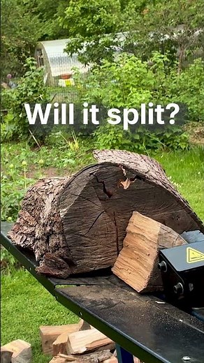 Scheppach HL 760 LS vs Hard Wood — Wait for the Split!