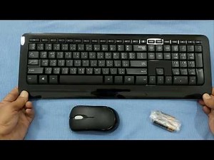 Unboxing MICROSOFT Wireless 850 Desktop KEYBOARD WITH MOUSE (Tagalog)