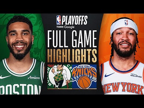 #1 CELTICS at #3 KNICKS | FULL GAME 3 HIGHLIGHTS | May 10, 2025