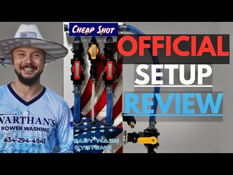 Cheap Shot Soft Wash System – Full Setup, Test, and First Impressions