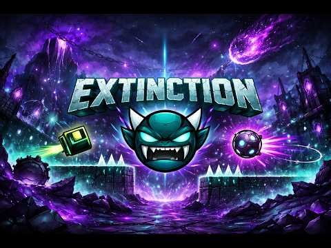 "Extinction" By haoN (Demon) 100% | Geometry Dash