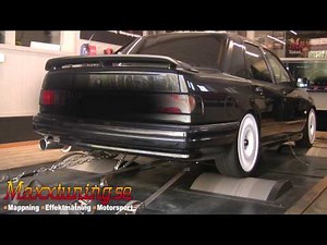 Mappning MaxxECU - 550WHP Ford Sierra Cosworth - Maxxtuning AB